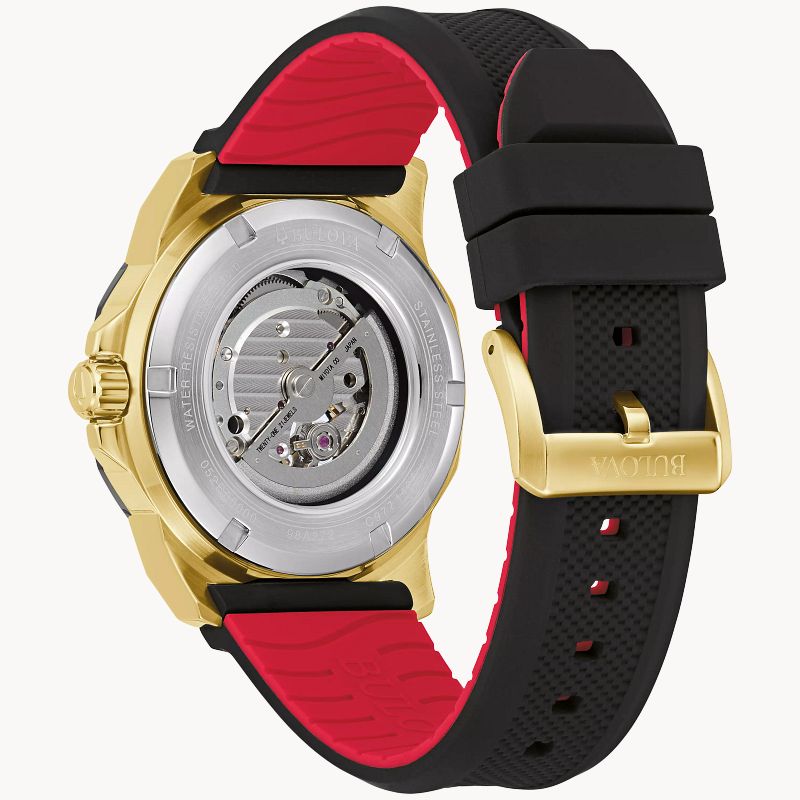 Bulova marine shop star silicone strap